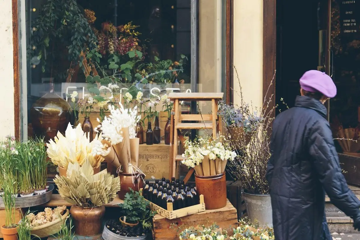 Vitrine d'une boutique en rez-de-chaussée, local commercial loué